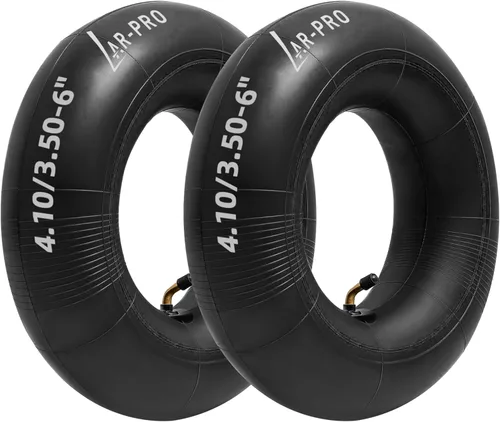 Miniatura 12 de AR-PRO 4.10/3.50-6 Tubo Interior (Paquete de 2) para Carretillas, Sopladores de Nieve, Carros, Carritos, Carretillas de Mano, Cortacéspedes