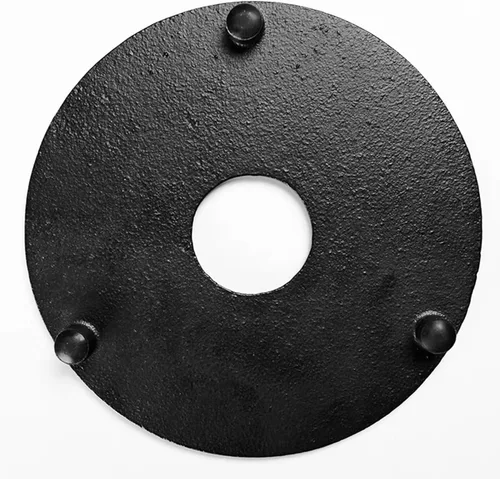 Miniatura 5 de Trivet - Portavasos decorativo de hierro fundido con clavijas de goma, almohadillas resistentes para ollas calientes, aislamiento antideslizante