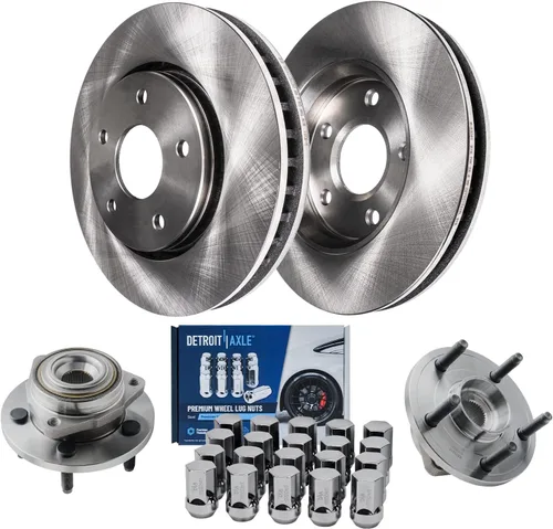 Miniatura 21 de Detroit Axle - Kit de frenos para Mazda CX-5 2019-2024, rotores de freno de disco pastillas de freno de cerámica con herrajes 2020 2021 2022 2023