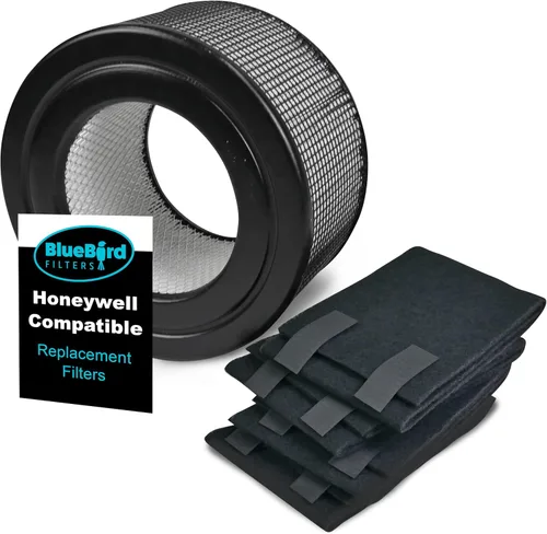 Miniatura 5 de Filtro HEPA de repuesto y kit de prefiltro de carbono para Honeywell 10500 (EV-10) 17000 17000-S 17005 OEM Número de pieza 20500