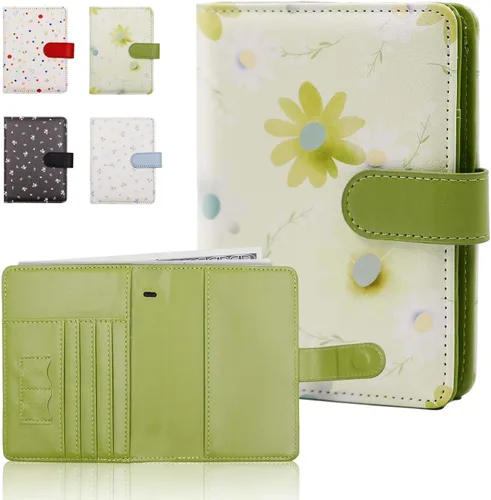 Miniatura 36 de Melsbrinna - Funda para pasaporte, ranuras para tarjetas, bonita funda para pasaporte para mujeres/hombres, resistente al agua con bloqueo RFID