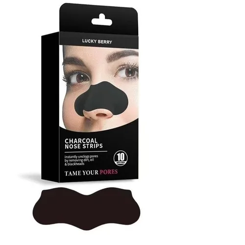 Parche de nariz para eliminar puntos negros (10 piezas), limpia profundamente los poros, puntos negros, adecuado tanto para hombres como para