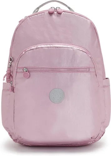 Miniatura 36 de Kipling Seoul - Mochila para portátil extra grande de 17", Lavanda C, Grande