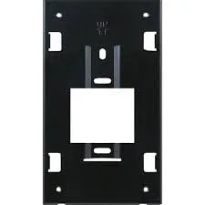 Aiphone Placa de montaje MKW-P de una sola banda para estaciones de puerta de audio/video MK-DV, JK-DV y JF-DV