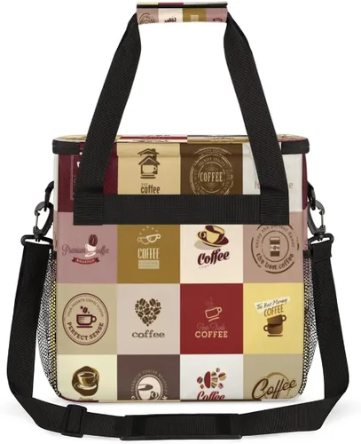 Miniatura 5 de Juego de Bolso Portátil para Iconos de Café, Compatible con Keurig K-Mini o Plus, Estuche de Transporte para Cafetera de Porción Única, Incluye