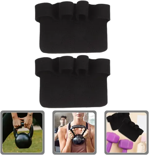 Miniatura 5 de Luxshiny Non-Slip Weightlifting Gloves with Palm Pads for Men and Women Breathable Pull Up Grips for Gym Training Wear-Resistant Fitness Hand