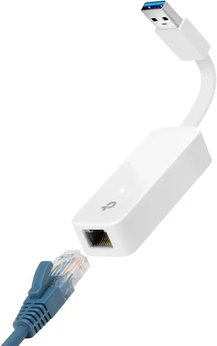 Miniatura 16 de TP-Link Adaptador USB 3.0 y USB C a Ethernet 2 en 1, RJ45 Gigabit LAN, Plug & Play, funda de aluminio, adaptador Ethernet para laptop, Thunderbolt
