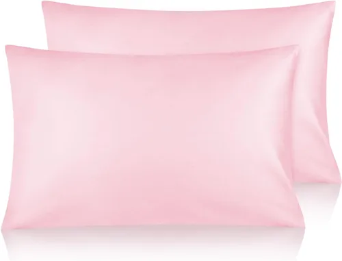 Miniatura 12 de Funda de almohada de algodón para niños pequeños de 14 x 20 pulgadas, sobre de algodón de fibra larga, ultra suave, transpirable, duradero, funda