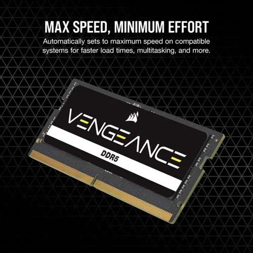 Miniatura 4 de Corsair Vengeance DDR5 SODIMM 32GB (2x16GB) DDR5 5600MHz C48