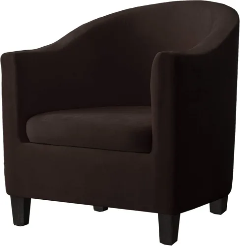 Miniatura 13 de Fundas de terciopelo para sillones, fundas de elastano para sillones, fundas elásticas para sillas de bañera, fundas protectoras para muebles, funda