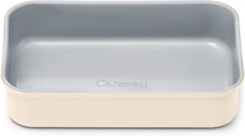 Miniatura 33 de Caraway Sartén rectangular de cerámica antiadherente de 9 x 13 pulgadas, revestimiento de cerámica naturalmente resbaladizo, no tóxico, libre