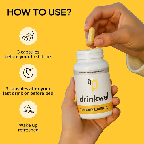 Miniatura 3 de drinkwel Better Mornings - Suplemento multivitamínico premium - Limpieza hepática, apoyo inmunológico- Cardo mariano, vitamina C, zinc, magnesio