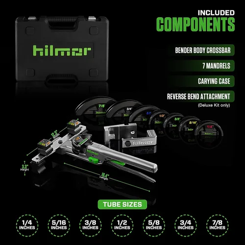 Miniatura 4 de Hilmor 1926598 Bender Kit compacto con plegado reversible