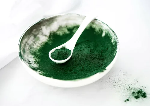 Miniatura 4 de Food to Live Mezcla de polvo de algas orgánicas, 4 onzas, mezcla de espirulina y clorella 50/50, sin OMG, rica en clorofila, cruda, pura, vegana