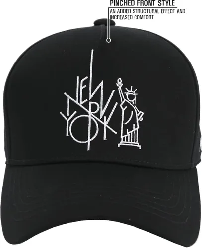 Miniatura 2 de Flipper NY NYC - Gorra de béisbol ajustable con logotipo de la estatua de la libertad de la ciudad de Nueva York