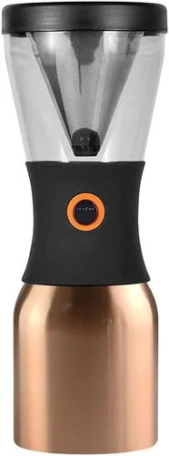 Miniatura 4 de asobu Cafetera de preparación fría, galardonada cafetera aislada de 40 onzas con jarra portátil de acero inoxidable – Ganadora número 1 del festival