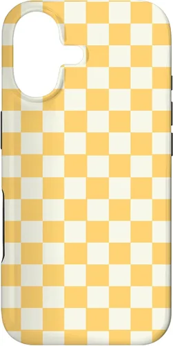 Miniatura 32 de Funda con patrón clásico de cuadros amarillo para iPhone 11