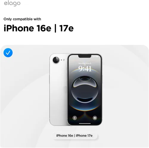 Miniatura 2 de elago Funda de silicona compatible con iPhone 17e y iPhone 16e, funda de silicona líquida de alta calidad, funda protectora de cuerpo completo, a
