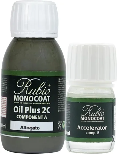 Miniatura 18 de Rubio Monocoat Tinte y acabado para madera de 650 pies cuadrados - Niebla Oil Plus 2C Aceite de linaza de secado rápido, ecológico