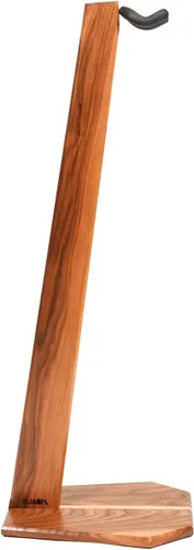 Miniatura 4 de Ruach GS-5 Soporte de guitarra de madera para guitarra acústica y eléctrica - Madera de nogal