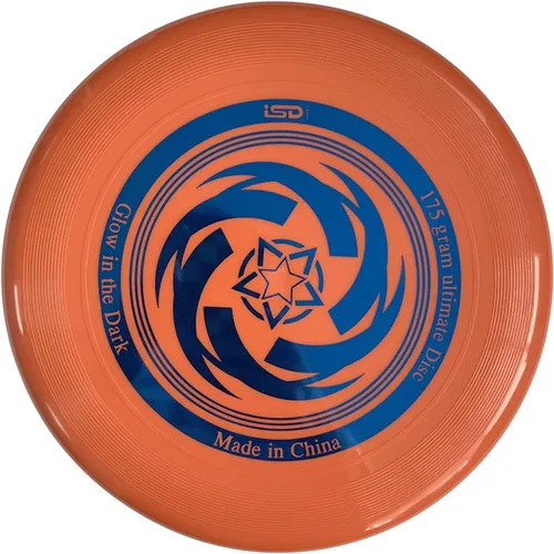 Miniatura 7 de Disco frisbee de agarre suave que brilla en la oscuridad de 6.17 oz, disco deportivo de 10.5 pulgadas, ideal para patio trasero, parque, playa