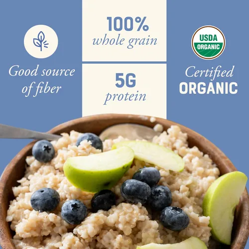 Miniatura 5 de Bob's Red Mill Avena cortada de acero orgánico, 24 onzas (paquete de 4)