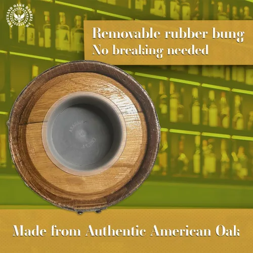 Miniatura 3 de Thousand Oaks Barrel Co. - Hucha de madera hecha a mano para adultos, ahorro de dinero para dinero real, billetes y monedas, grande de 6.5 x 4.5 x
