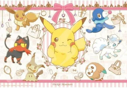 ensky - Pokémon - Excursión a la ciudad, rompecabezas de 108 piezas