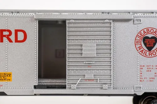 Miniatura 4 de Bachmann Trains - PS1 40' Box CAR - Seaboard® # 2525 - Beer CAR (Plata) - Escala HO