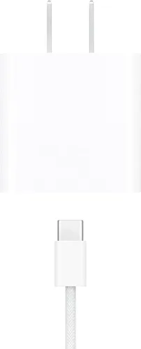 Apple 20W Adaptador de Corriente USB-C y Cable de Carga USB-C de 60W (1 m): Carga Rápida y Conveniente, Cargador de Pared Tipo C