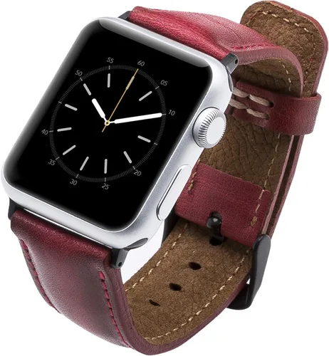 Miniatura 16 de Tuscany - Correa de reloj de cuero prémium para Apple Watch Series 11, 10, 1.654 in, Series 9, 8, 7, 6, 5, 4, 3 y SE 3/2/1 de 1.614 pulgadas, 1.575