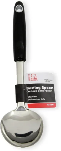 Miniatura 7 de Chef Craft Select - Espátula volteadora de acero inoxidable, Cucharón, 12 pulgadas