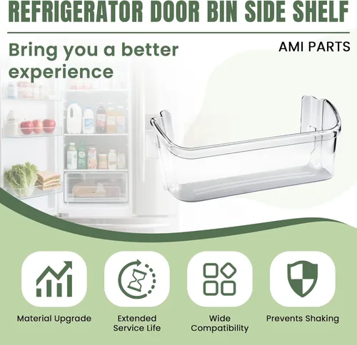 Miniatura 2 de AMI PARTS 240363702 Estante de puerta de refrigerador para Frigidaire, Kenmore - Reemplaza 240363704, 240363705, 240363708, AP2116106, PS430207