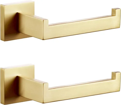 Miniatura 22 de KOKOSIRI Portarrollos de papel higiénico de níquel cepillado, portarrollos de papel higiénico de acero inoxidable para cocina, baño, dispensador