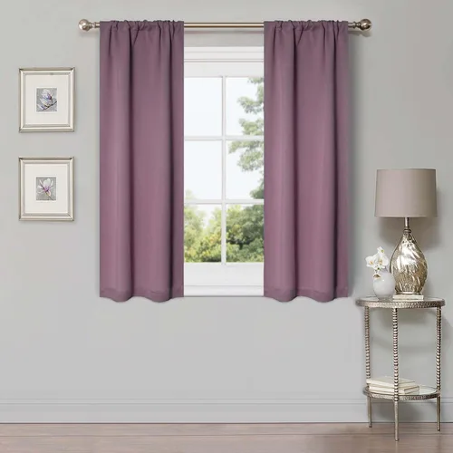 Miniatura 131 de Superior Cortinas Opacas, Oscurecimiento de Habitación, Dormitorio, Cortinas, Cocina, Acentos de Ventana de Sala de Estar, Bloqueo Solar, Térmico