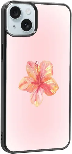 Miniatura 281 de Funda de teléfono de playa de verano a prueba de golpes y protectora con hibisco, bonitas fundas de teléfono para iPhone XR jamaica (Hibiscus Flower)