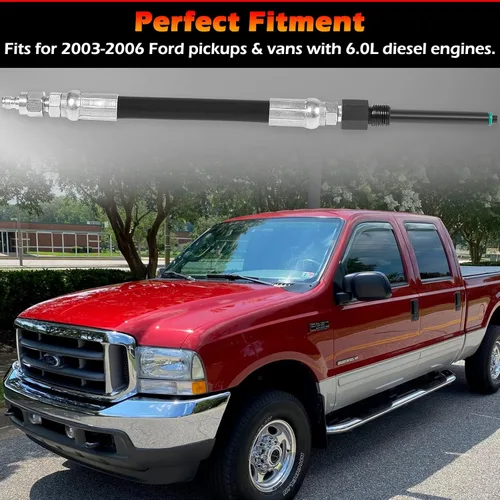 Miniatura 2 de Adaptador de medidor de compresión 6660 Perfectamente compatible con motores diésel Ford 6.0L 6.4L VT365 Powerstroke de 2003-2006, similar al 303-757