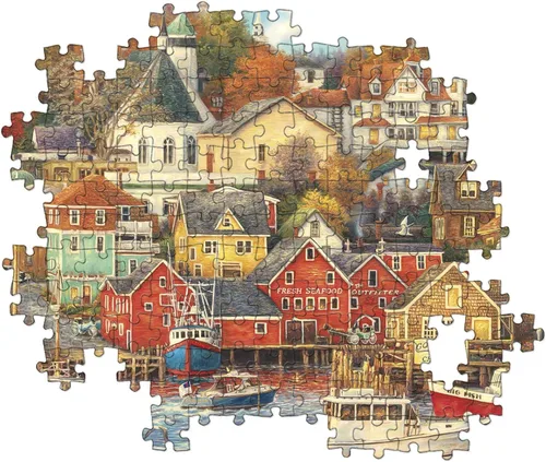 Miniatura 4 de Clementoni 1500 el. HQ Good Times Harbor [Puzzle]