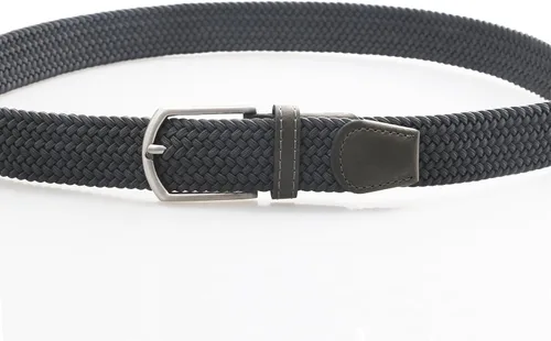 Miniatura 5 de Weifert - Cinturones elásticos trenzados para hombre de 1.3pulgadas de ancho
