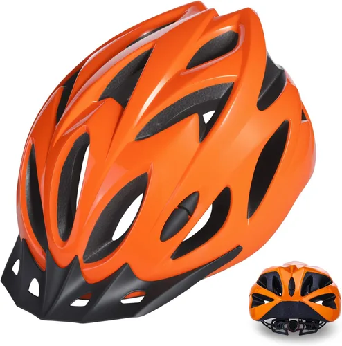 Miniatura 9 de Zacro Adult Bike Helmet, Lightweight Bicycle Helmet with Removable Pads and Visor, CPSC Certified Safety Helmet for Men Women, Mountain Road Cycling