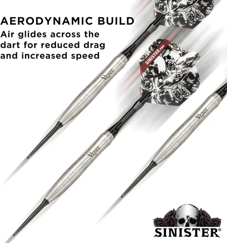 Miniatura 5 de Viper Dardos siniestros con punta de acero de tungsteno al 95%