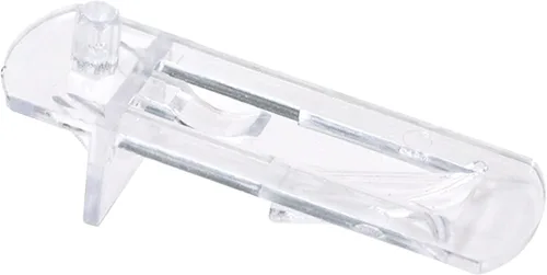 Miniatura 5 de Bitray Pinzas de bloqueo para estante, clips de soporte autobloqueantes para orificios de 13/64 pulgadas de diámetro y estante de 19/32 pulgadas, 50