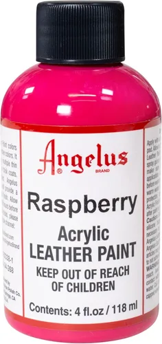 Miniatura 20 de Angelus - Pintura acrílica para cuero, 4 Fl Oz, color blanco - Pintura para cuero profesional flexible, resistente a grietas, arañazos