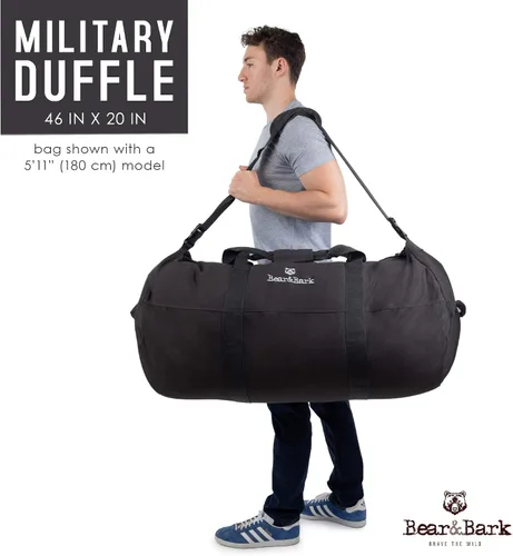Miniatura 6 de Bolso de lona, deportivo, mediano para el gimnasio, viajes, deportes, senderismo