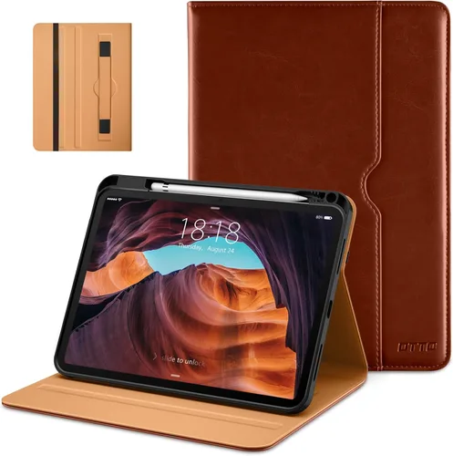 Miniatura 29 de DTTO Funda para iPad (A16) 11ª Generación de 11 Pulgadas 2025, Funda para iPad 10ª Generación de 10.9 Pulgadas 2022, Funda de Soporte Folio de Blanco
