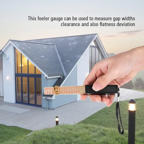 Miniatura 2 de Medidor cónico, universal estándar de soldadura de huecos, cuña, sensor, casa, ingeniería, planitud, herramienta de medición de agujero, escala
