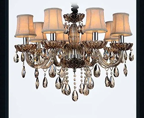 Miniatura 3 de Fushing cuentas de cristal en forma de gota, prismas colgantes, candelabro de techo de 1 pie, 10 unidades, Transparente, 38mm
