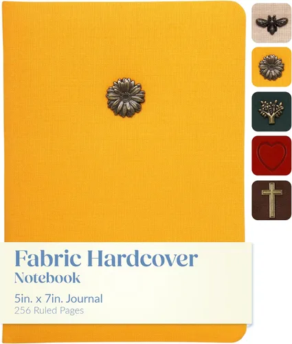 Miniatura 8 de WORLD TRAVELER Cuaderno de diario – 5 x 7 pulgadas, 256 páginas rayadas, de piel sintética, con forro en blanco, cuadernos de tapa dura para diario