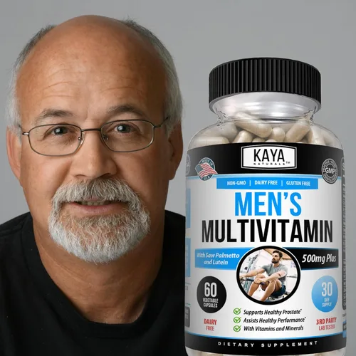 Miniatura 11 de Kaya Naturals Multivitamínico para hombres - Multivitamínico para próstata para hombres - Suplemento diario multimineral - píldoras para hombres