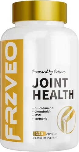 Suplemento de salud articular para mujeres y hombres, suplemento de apoyo articular glucosamina condroitina MSM, 120 cápsulas